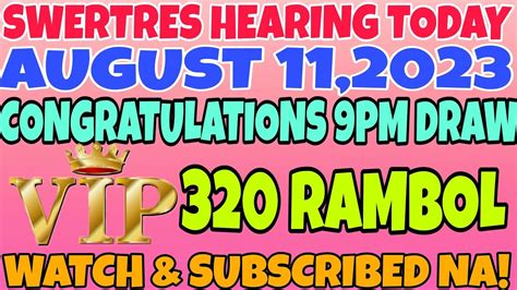 boss doy live today youtube swertres hearing|SWERTRES HEARING TODAY AUGUST 13,2023.